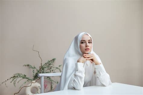 free photo beautiful women wearing hijab