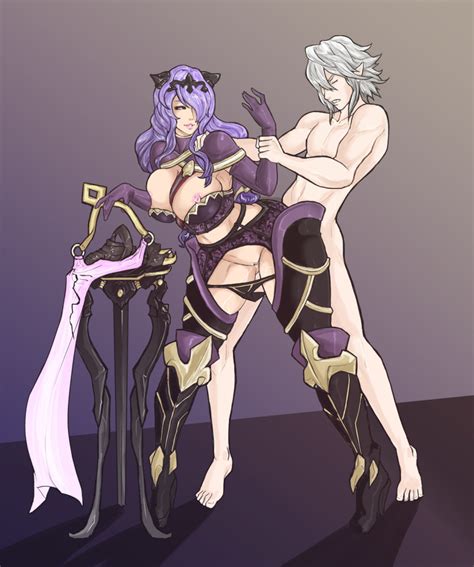 rule 34 arm grab armor breasts breasts outside camilla