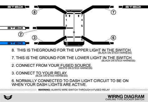 wiring diagram   pin rocker switch knitise