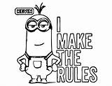Minion Coloring Pages Kevin Rules Minions Make Cool Adult Printable Wecoloringpage Cartoon Halloween Awesome Colouring Print Color Despicable Getcolorings Choose sketch template