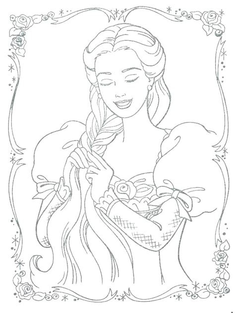 rapunzel baby coloring pages  getcoloringscom  printable