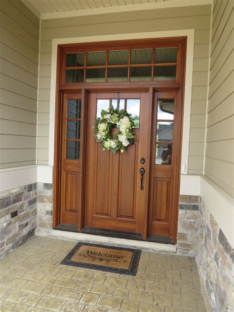 custom wood entry doors custom doors