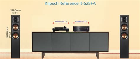 klipsch reference  fa floor standing speaker review  specs