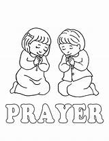 Coloring Prayer Praying Pages Lords Child Children People Print Printable Drawing Pray Colouring Bible Learn Peter Lord Prayed Kids Getcolorings sketch template