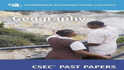 geography csec  papers  answers cxc  papers