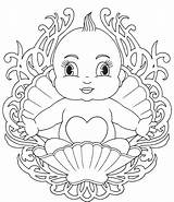 Coloring Pages Babies Baby Printable Kids sketch template