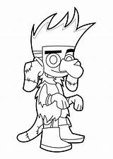 Johnny Test Coloring Pages Drawing Getdrawings Getcolorings sketch template