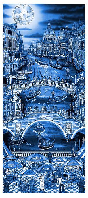 midnight in venice ap blue central galleries