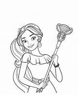 Elena Coloring Pages Kids Avalor Fun Disney Princess Coloriage Choose Board Tableau Choisir Un sketch template