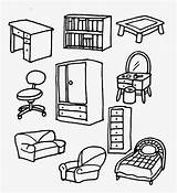 Drawing Furniture Bookshelf Coloring Pages Collection Getdrawings sketch template