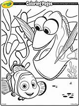 Nemo Coloring Finding Pages Dory Awesome Albanysinsanity sketch template