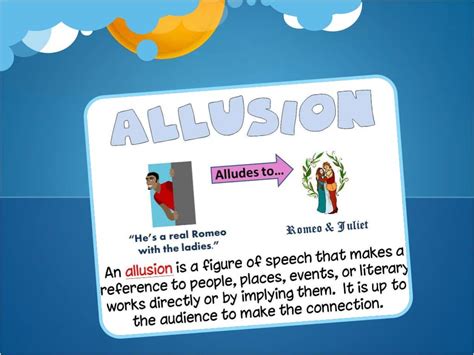 allusion   literary device    examples