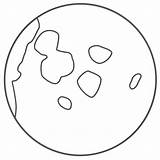 Moon Coloring Pages Printable Preschool Colouring Complete sketch template