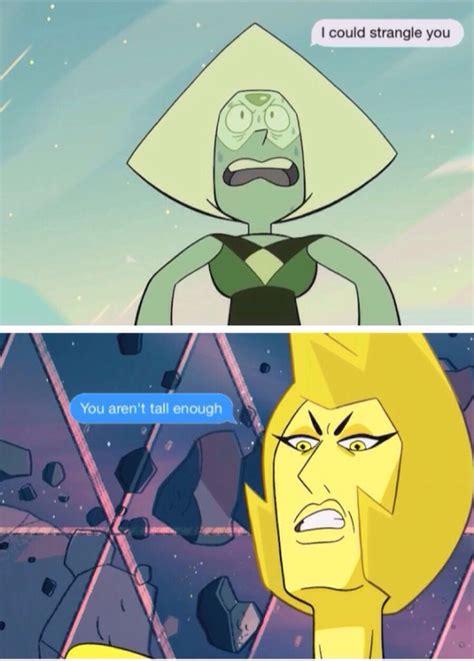 Peridot Vs Yellow Diamond 1 Steven Universe Memes