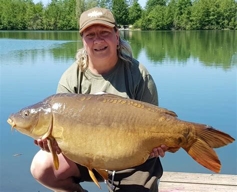 England Ladies Carp Team Ace Nets A Beauty At Crete Dynamite Baits