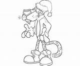 Coloring Pages Cheetah Chester Christmas Cheetahs Popular Coloringhome sketch template