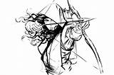 Archer Drawing Archery Rogue Deviantart Reference Drawings Tattoo Pencil Sketch Poses Pose Sketches Getdrawings Concept Paintingvalley Choose Board Camera sketch template