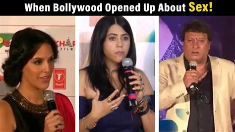 When Bollywood Stars Opened Up About Sex Ekta Kapoor Tigmanshu
