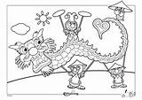 China Efteling Coloring Large Edupics sketch template