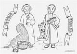 Petrus Paulus Ausmalbilder Biblische Resurrection Vad Häusl Pfingsten Divyajanani sketch template