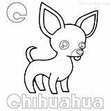 Coloring Pages Chiwawa Chihuahua Printable Print Kids Getdrawings Color Getcolorings sketch template