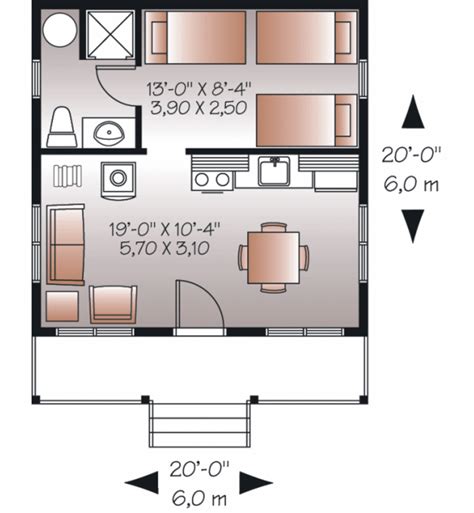 cottage style house plan  beds  baths  sqft plan