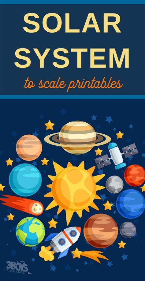 addition   printable scaled  size planet printables     list