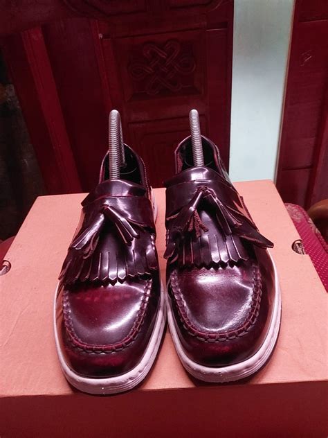 sepatu dr martens edison loafers  carousell
