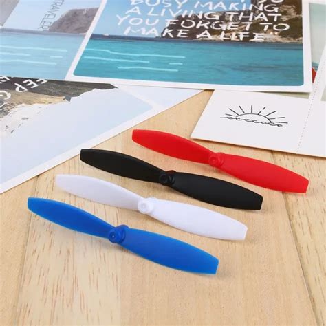 buy pcsset colorful blades propellers blade  parrot minidrone rolling