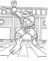 Ninja Coloring Pages Turtles sketch template