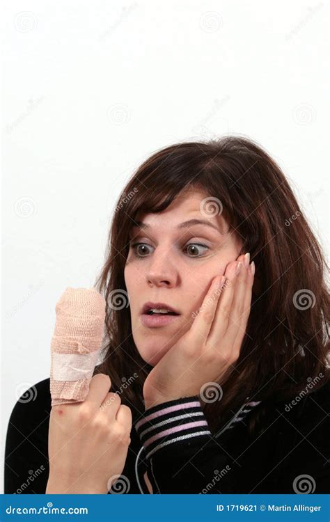 finger hurts stock image image  people ache grief