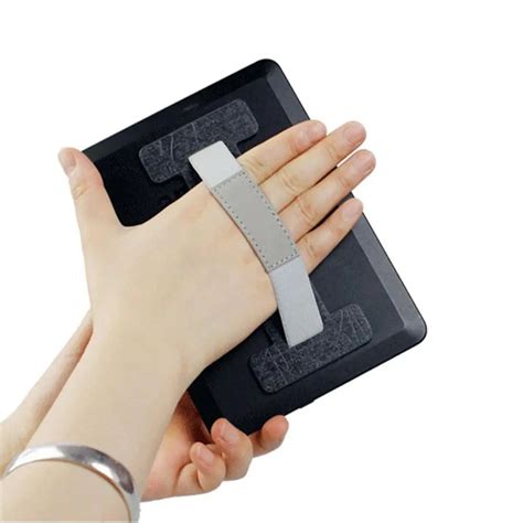 universal tablet handed grip strap holder anti slip finger sling band strap stand sticker