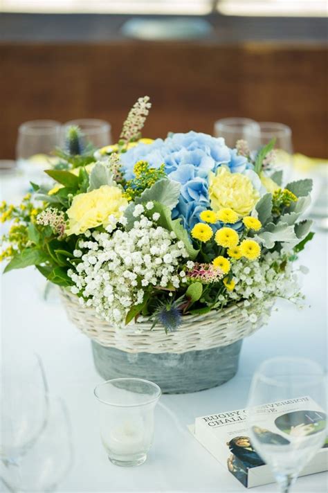 idees de centres de table avec fleurs