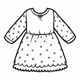 Frock Gown sketch template