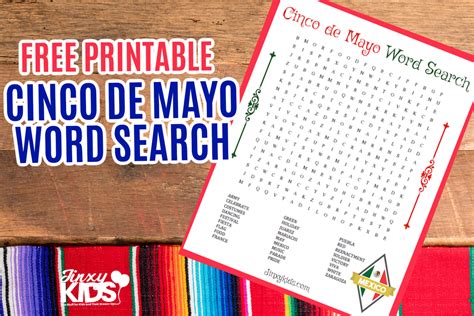 printable cinco de mayo word search puzzle jinxy kids