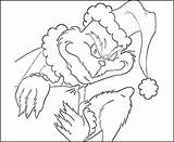 Grinch Stole Coloring Christmas Pages Who Sheet Getcolorings Getdrawings sketch template