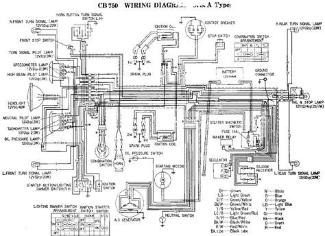 cb  wiring diagram honda cb forum