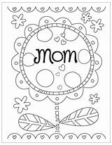 Coloring Mothers Pages Mom Mother Printable Flower Preschool Print Hallmark Frame Nana Happy Book Retirement Ever Color Colouring Sheets Template sketch template