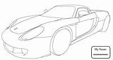 Spyder Drawing Porsche Coloring Getdrawings sketch template