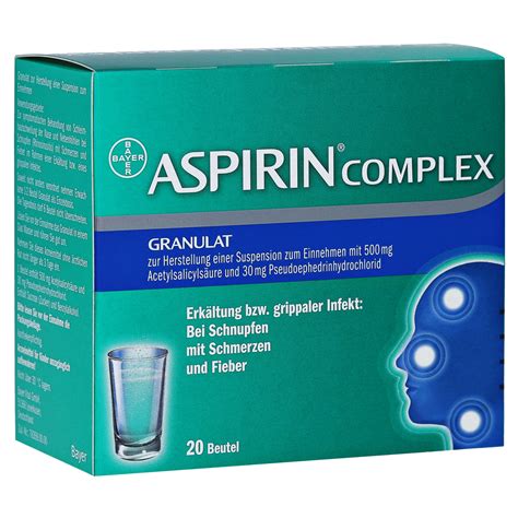 erfahrungen zu aspirin complex  stueck  medpex versandapotheke