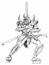 Samurai Ausmalbilder Ninjago Raskrasil Pixel sketch template