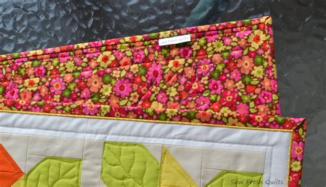 sew fresh quilts flanged binding tutorial