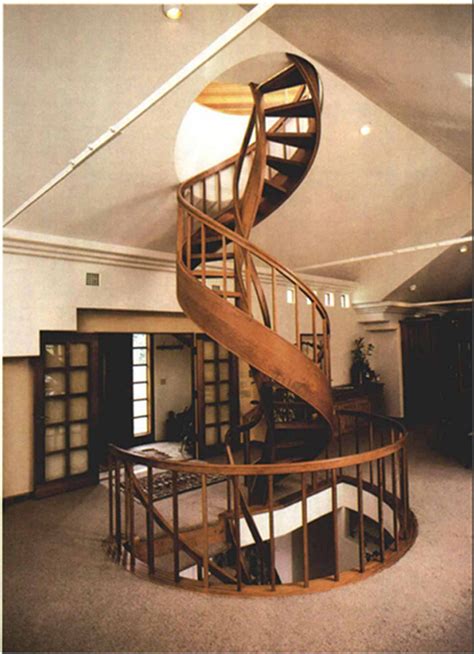 double helix stair fine homebuilding
