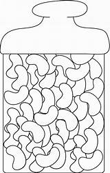 Jar Skittles Coloring2print sketch template