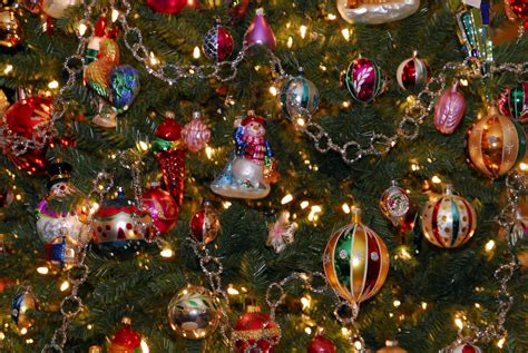 christmas tree ornaments clipartsco