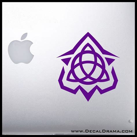 imad crest yu gi  zexal inspired vinyl carlaptop decal laptop decal personalized decals vinyl