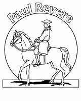 Revere Coloring Paul Pages Getcolorings Print sketch template