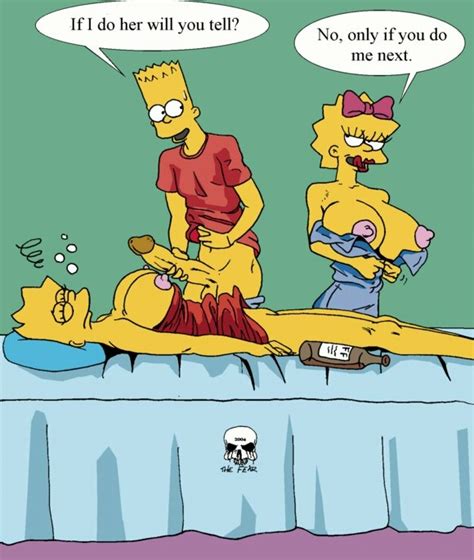 pic238595 bart simpson lisa simpson maggie simpson the fear the simpsons simpsons