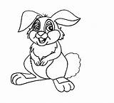 Rabbit Coloring Drawing Colour Kids Line Beautiful Pages Draw Wallpaper Clipart Cliparts Colours Bunny Library Kid Cute Gif Popular Clip sketch template