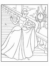 Cinderella Coloring Princess Pages Sheets Disney Printable Barbie Disneyprincesscoloring Print Library Clipart sketch template